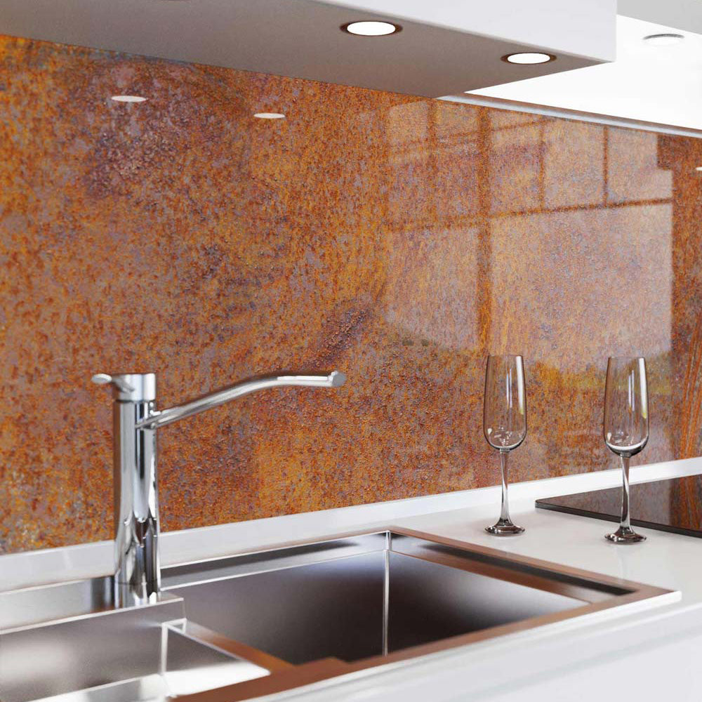 Küchenrückwand selbstklebend - Rost