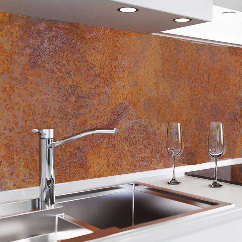 Küchenrückwand selbstklebend - Rost