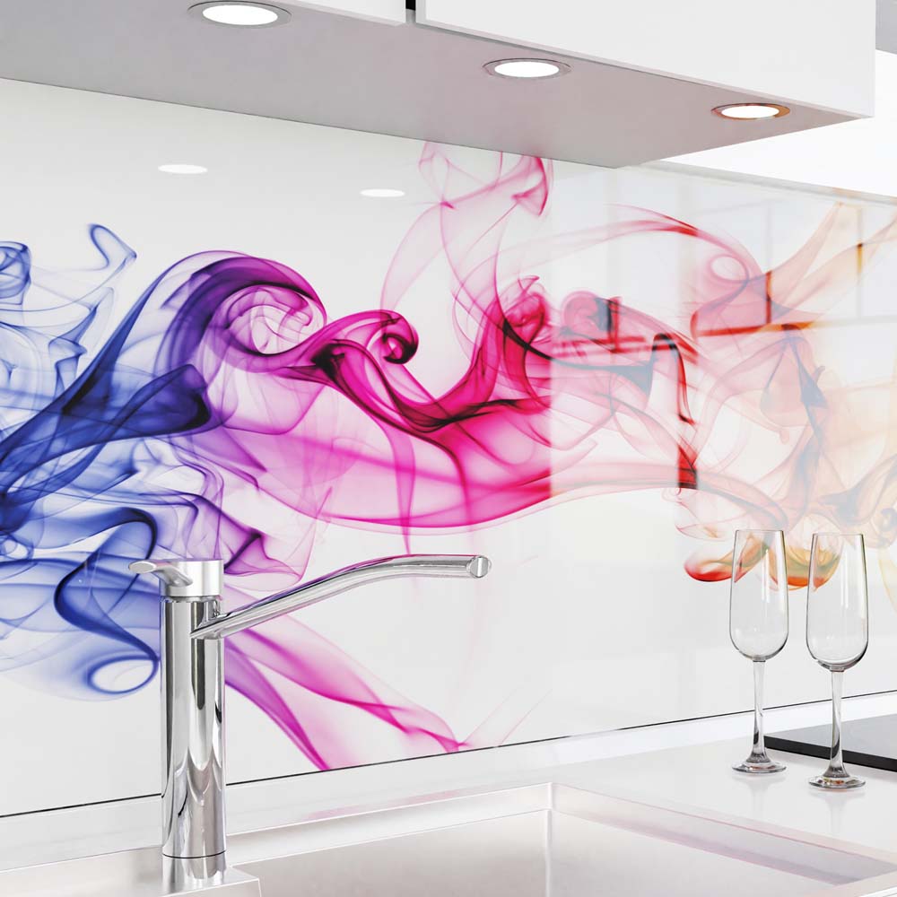 rivestimento cucina autoadesivo - Fumo Colorato