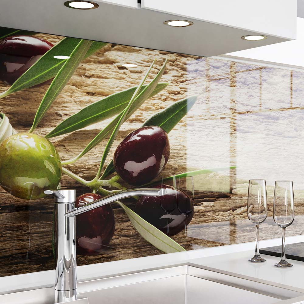 Küchenrückwand selbstklebend - Oliven