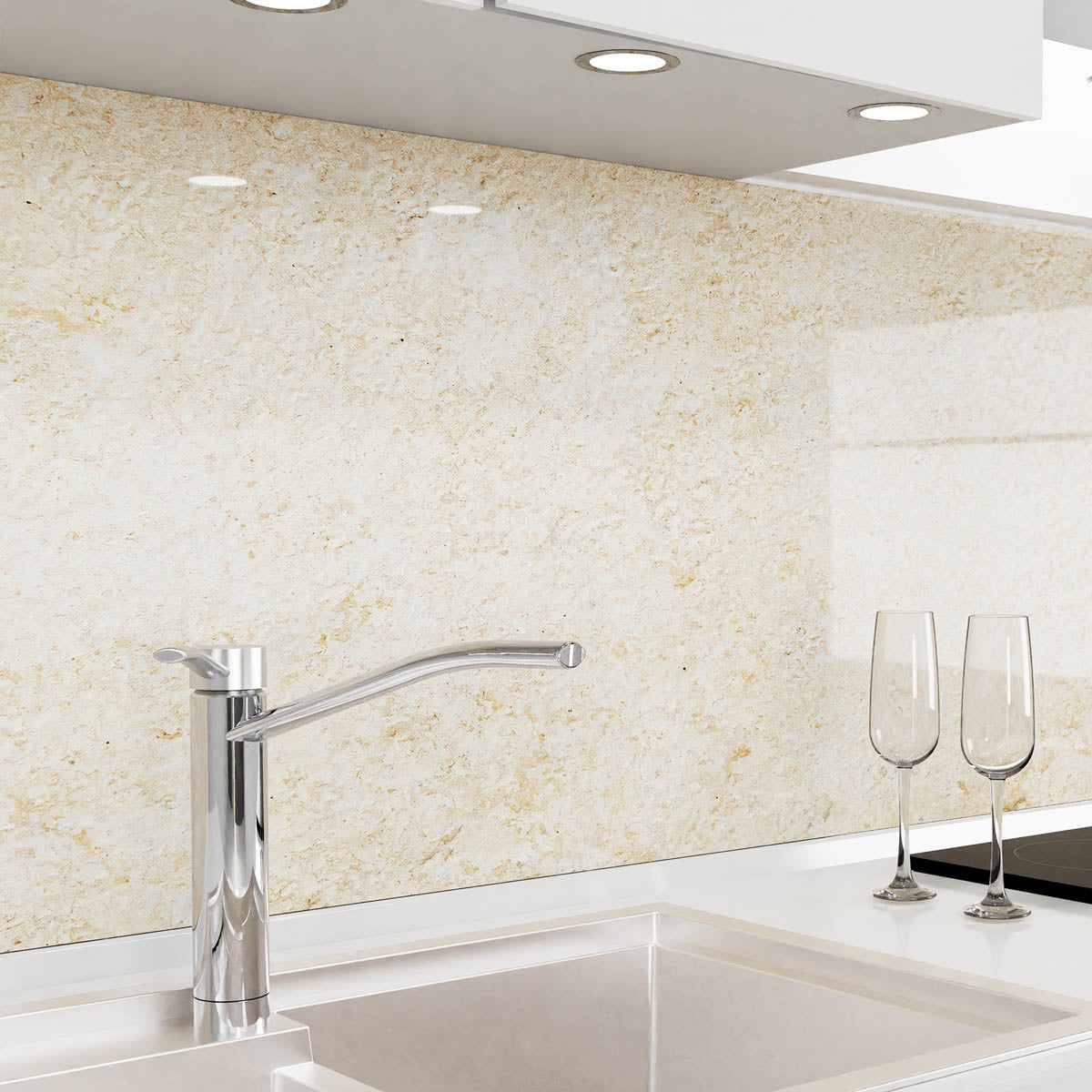 Küchenrückwand selbstklebend - Sandstein