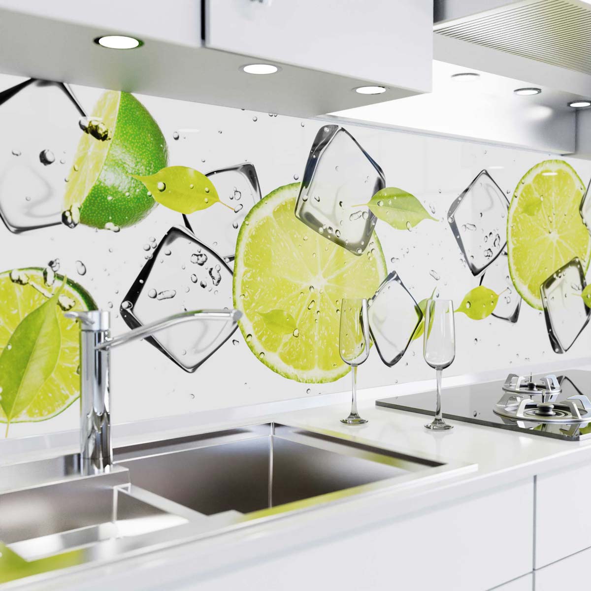 Revestimiento para cocina autoadhesivo - Limes
