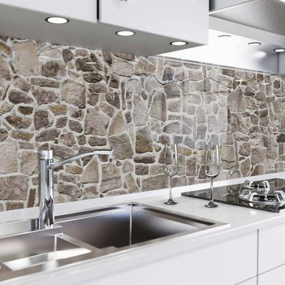 Revestimiento para cocina autoadhesivo - Muro de piedra