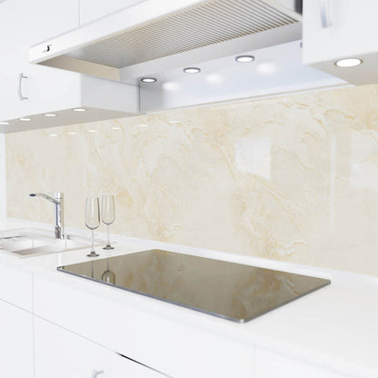 Küchenrückwand selbstklebend - Marmor beige
