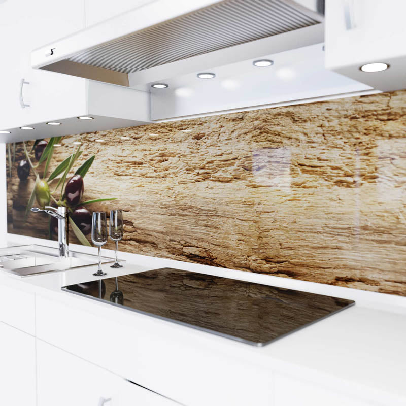 Küchenrückwand selbstklebend - Oliven