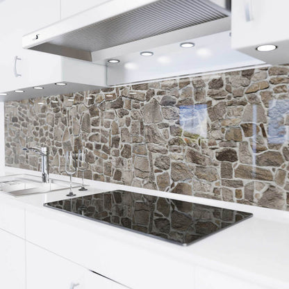 Küchenrückwand selbstklebend - Steinmauer