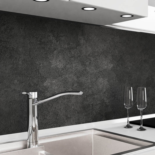 Küchenrückwand selbstklebend - Anthrazit