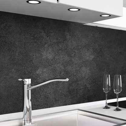 Küchenrückwand selbstklebend - Anthrazit