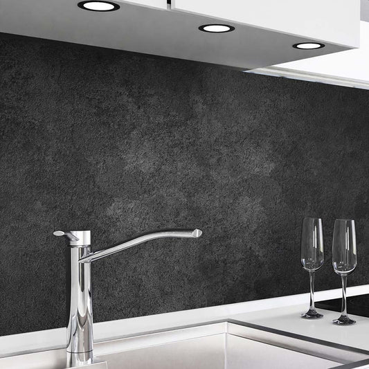 Küchenrückwand selbstklebend - Anthrazit
