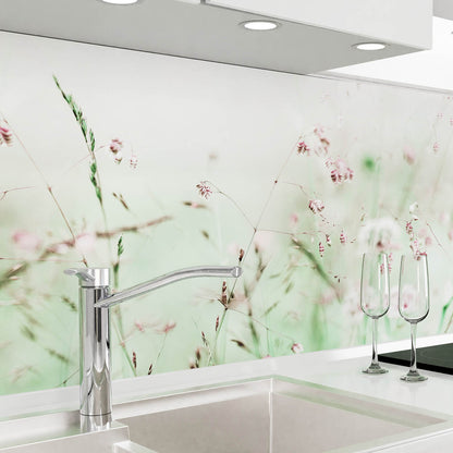 Küchenrückwand selbstklebend - Blumenwiese