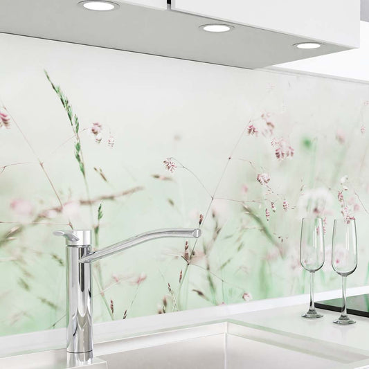 Küchenrückwand selbstklebend - Blumenwiese