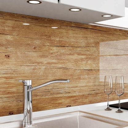 Küchenrückwand selbstklebend - Eiche