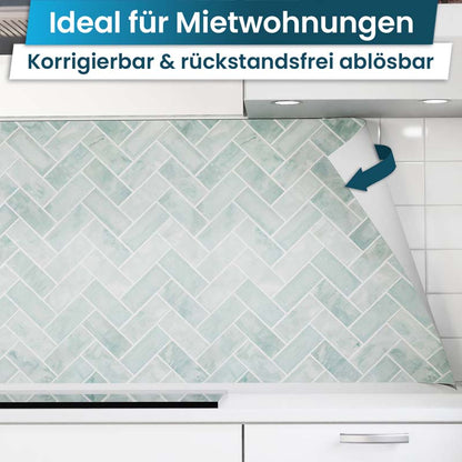 Küchenrückwand selbstklebend - Fischgräten