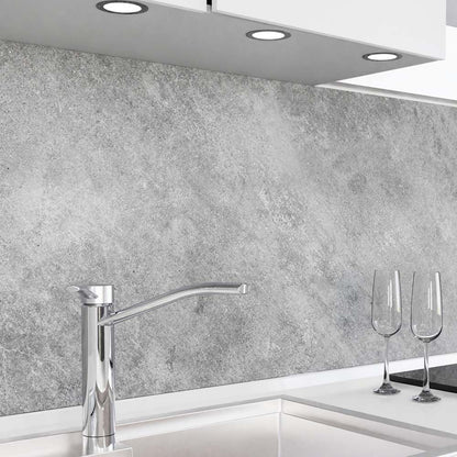 Küchenrückwand selbstklebend - Grauer Stein