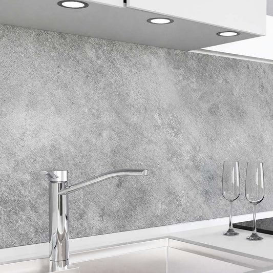 Küchenrückwand selbstklebend - Grauer Stein