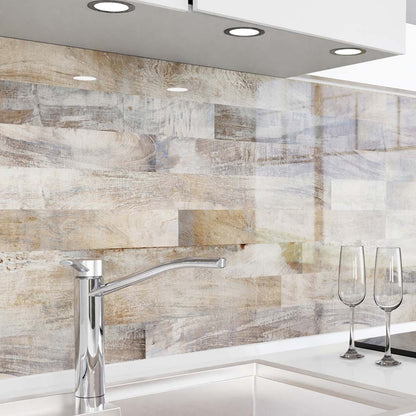 Küchenrückwand selbstklebend - Holzbretter