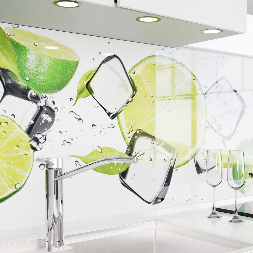 keuken achterwand zelfklevend - Limoen