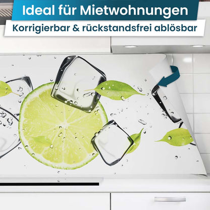 keuken achterwand zelfklevend - Limoen