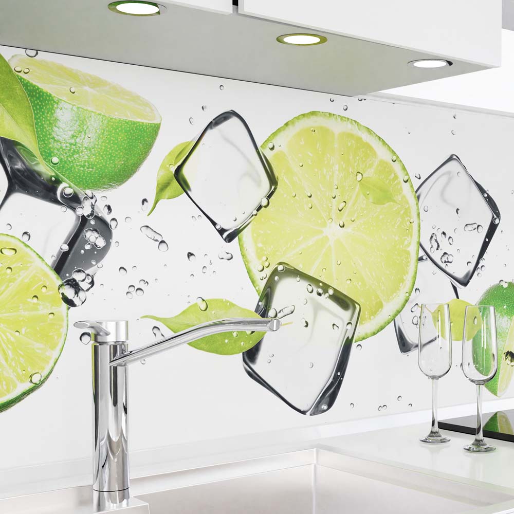 keuken achterwand zelfklevend - Limoen