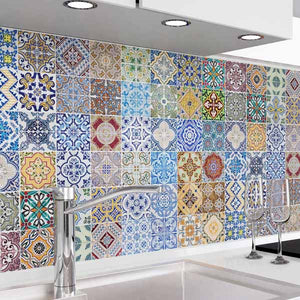 Motiv Mosaikfliesen bunt