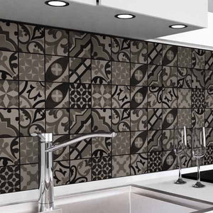 Motiv Mosaikfliesen dunkel
