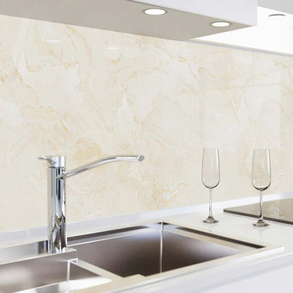 Küchenrückwand selbstklebend - Marmor beige