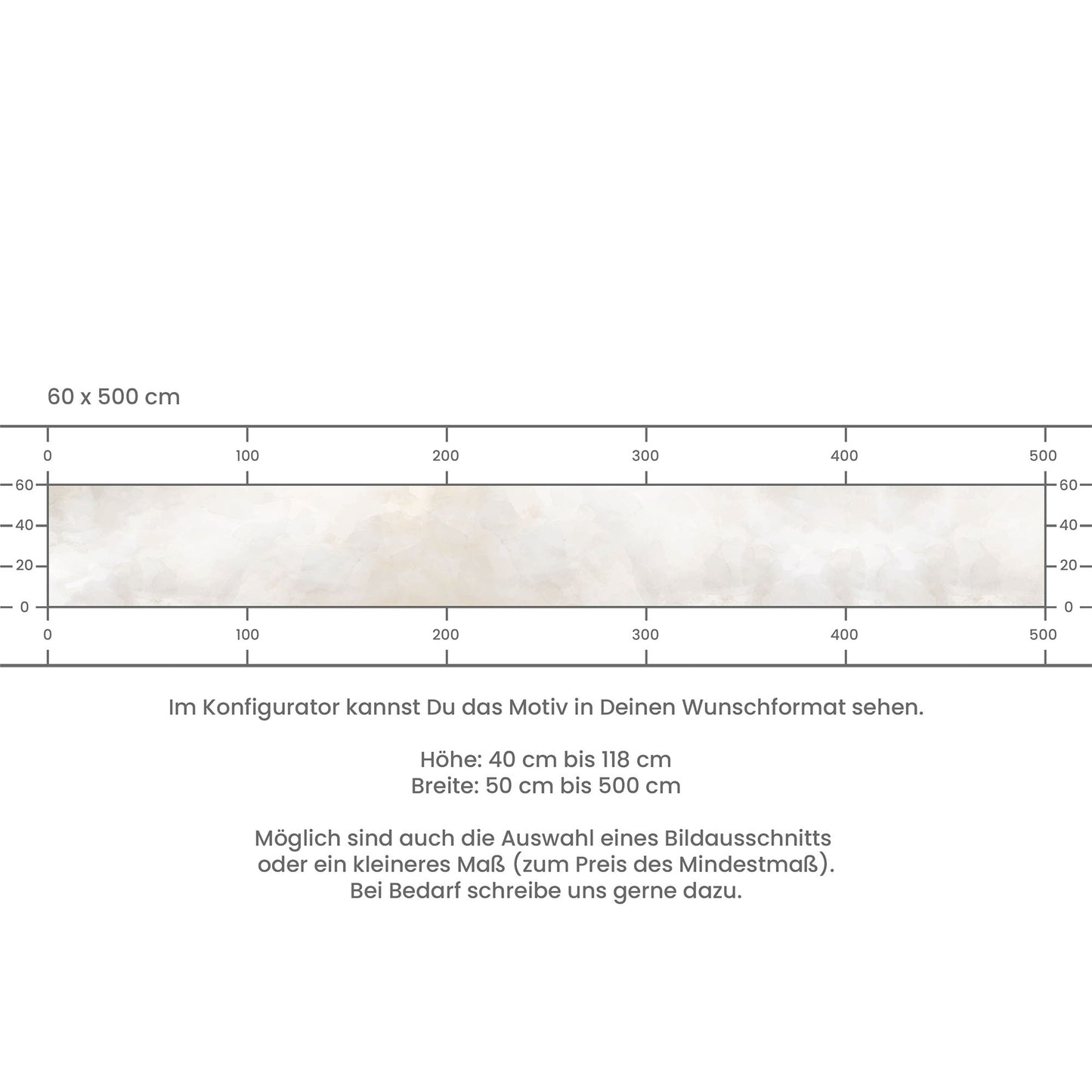 Küchenrückwand selbstklebend - Aquarell