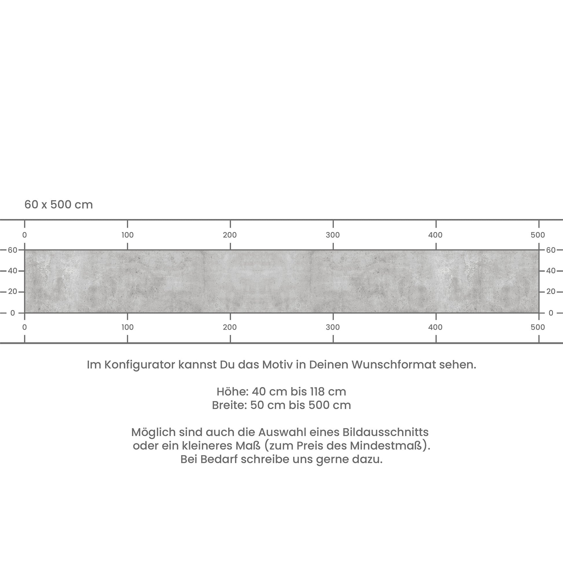 Küchenrückwand selbstklebend - Beton