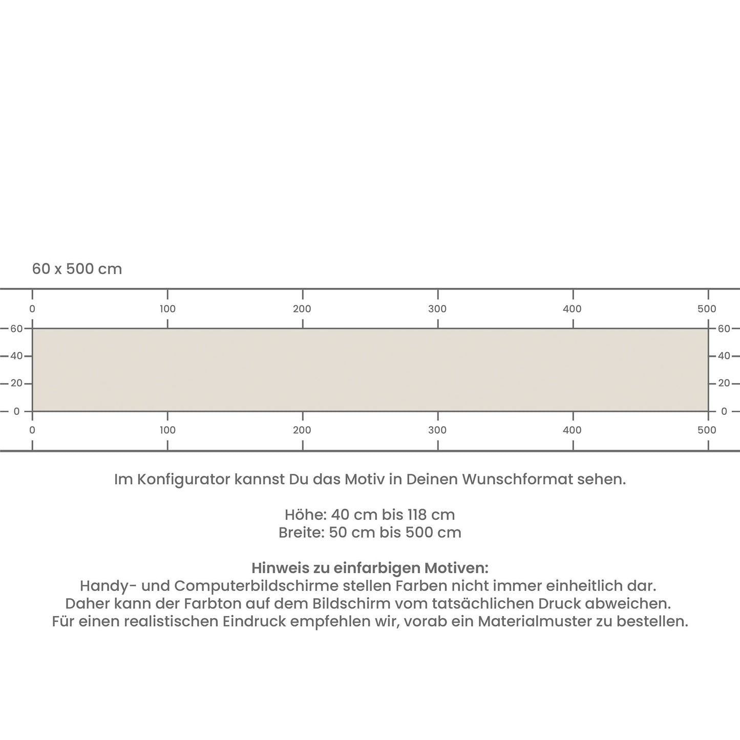 Küchenrückwand selbstklebend - Creme