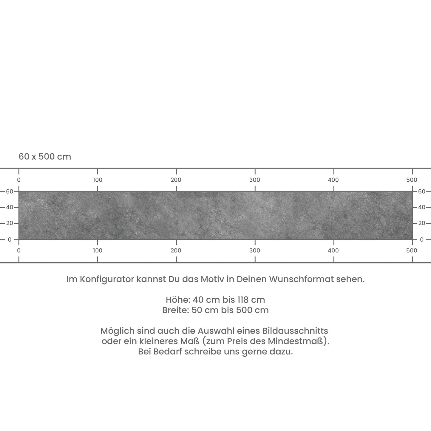 Küchenrückwand selbstklebend - Grauer Stein