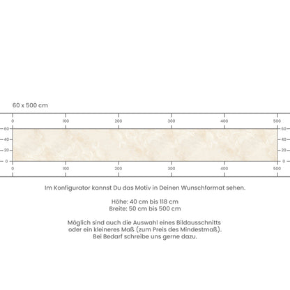 Küchenrückwand selbstklebend - Marmor beige