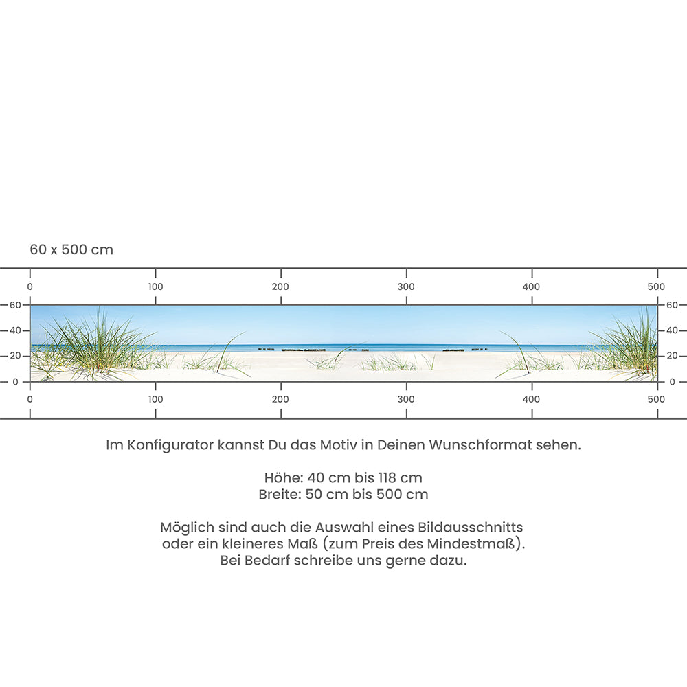 revestimiento para cocina - Playa del mar Báltico