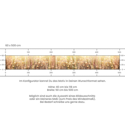 Küchenrückwand selbstklebend - Sommerblüten