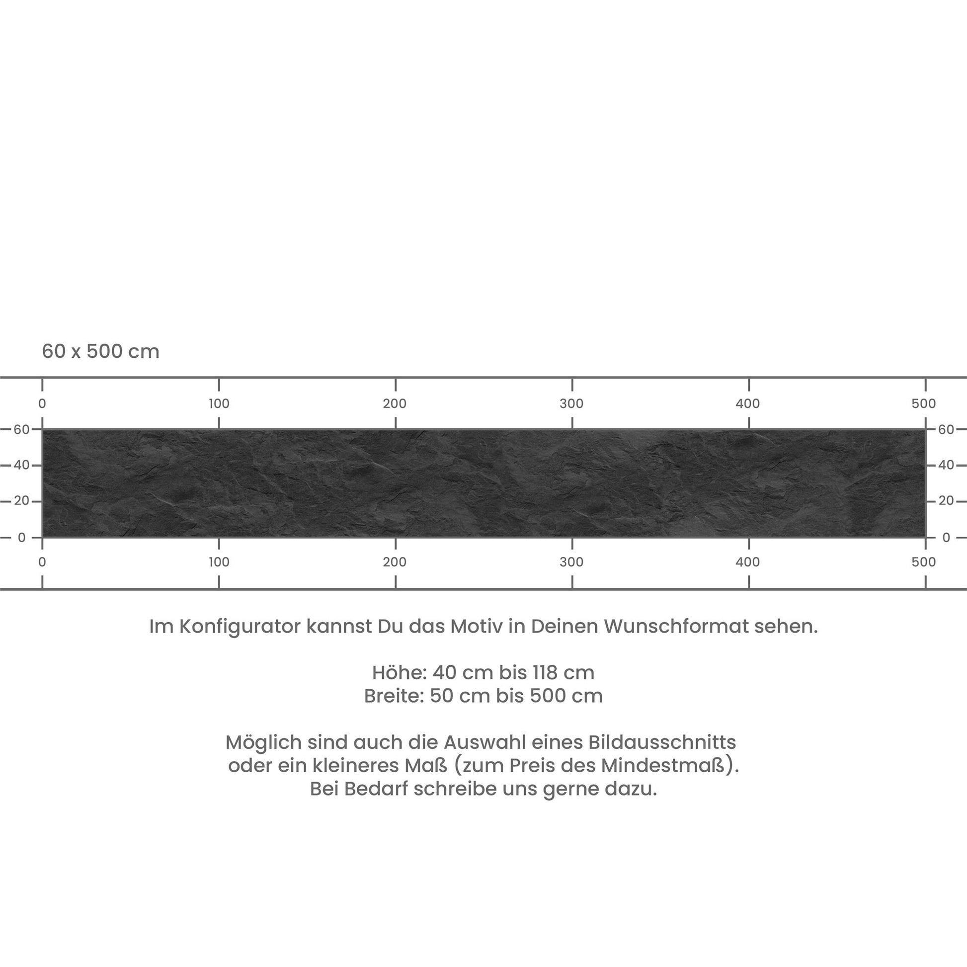 Küchenrückwand selbstklebend - Schiefer