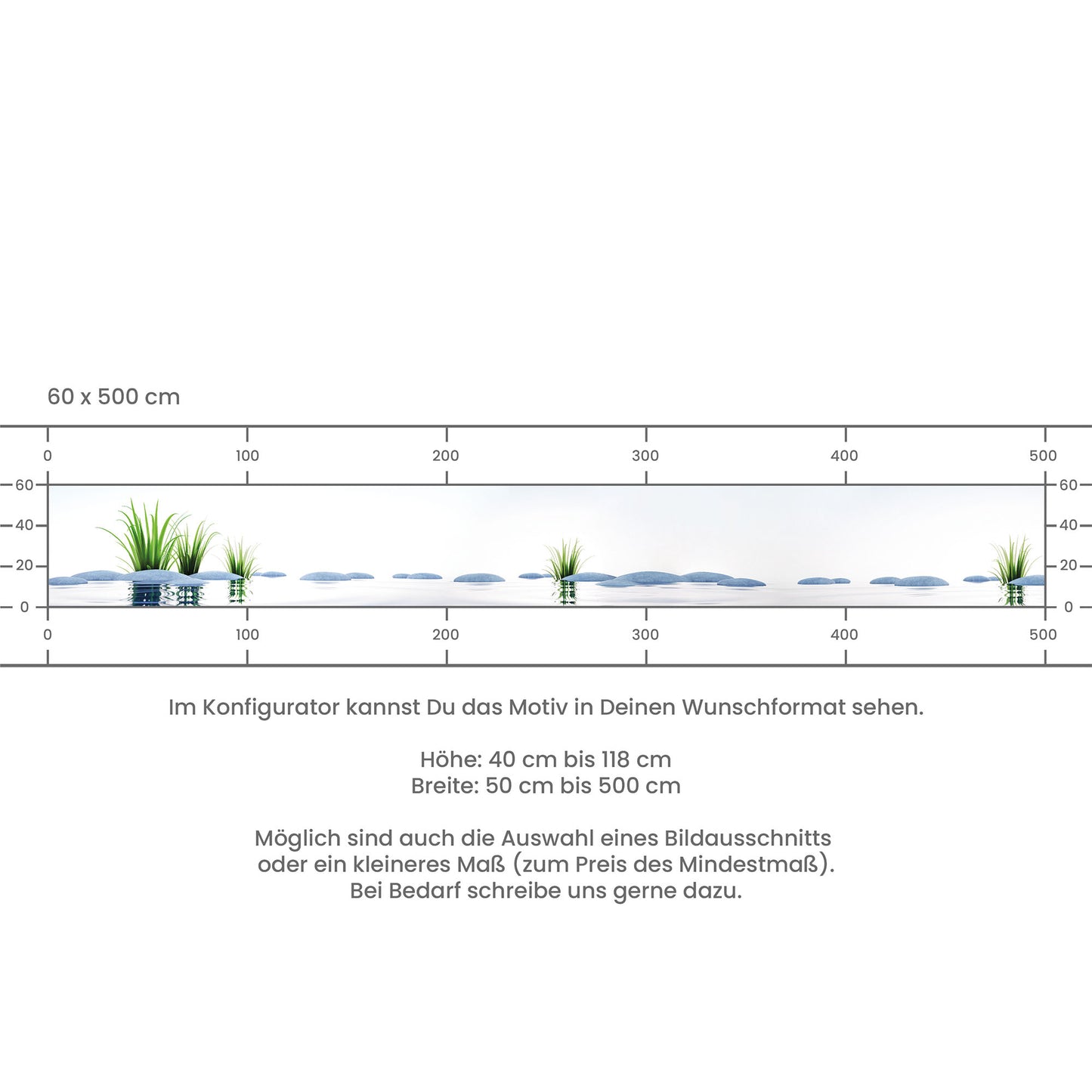 Küchenrückwand selbstklebend - Seesteine Harmonie