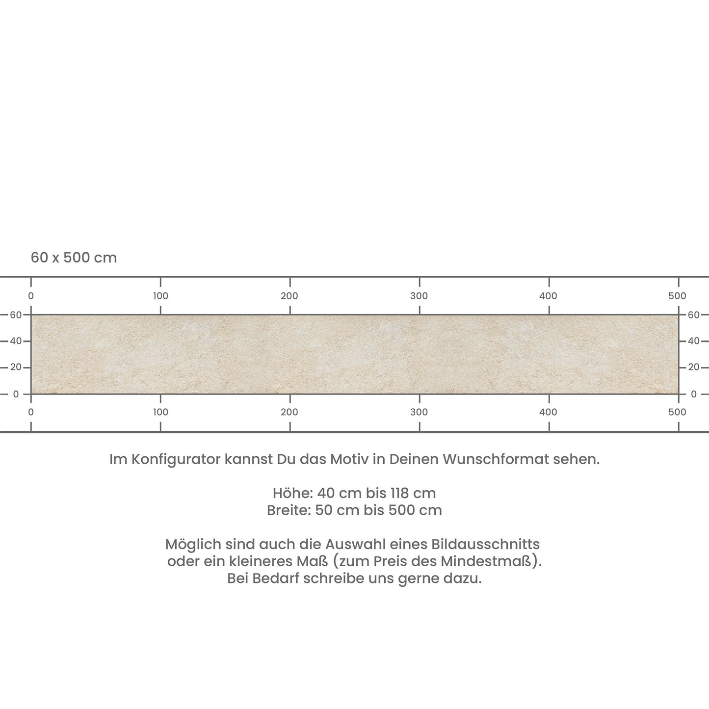 Küchenrückwand selbstklebend - Sandstein