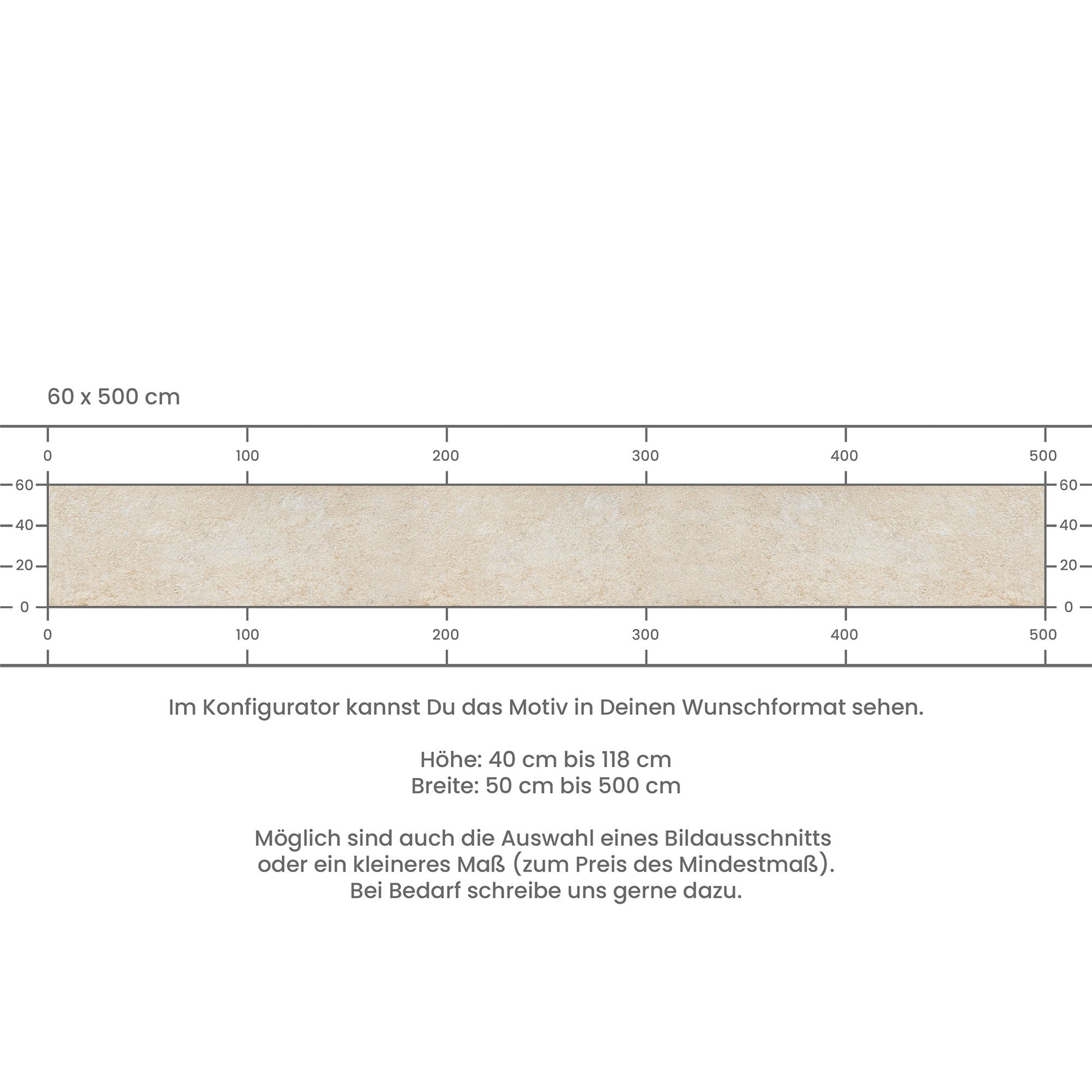 Küchenrückwand selbstklebend - Sandstein