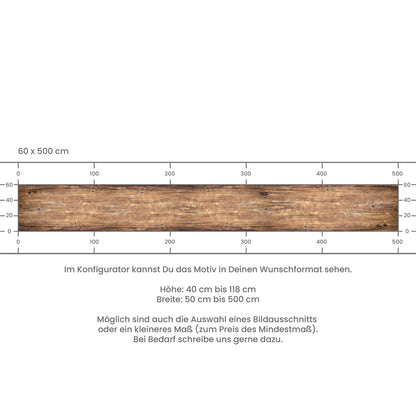 Küchenrückwand selbstklebend - Walnuss