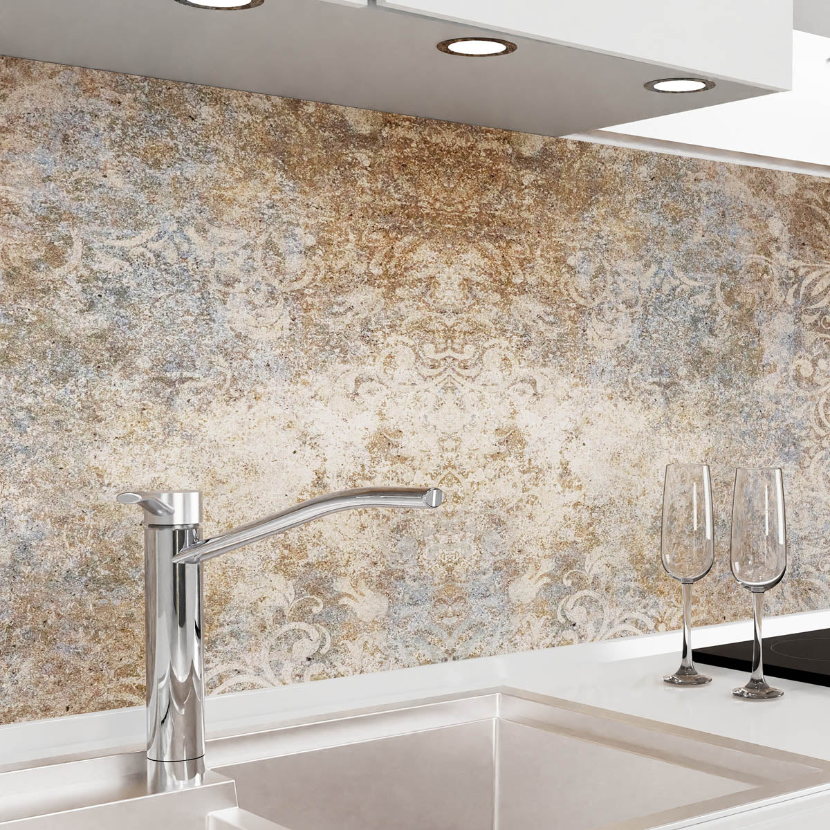 Küchenrückwand selbstklebend - Ornamente