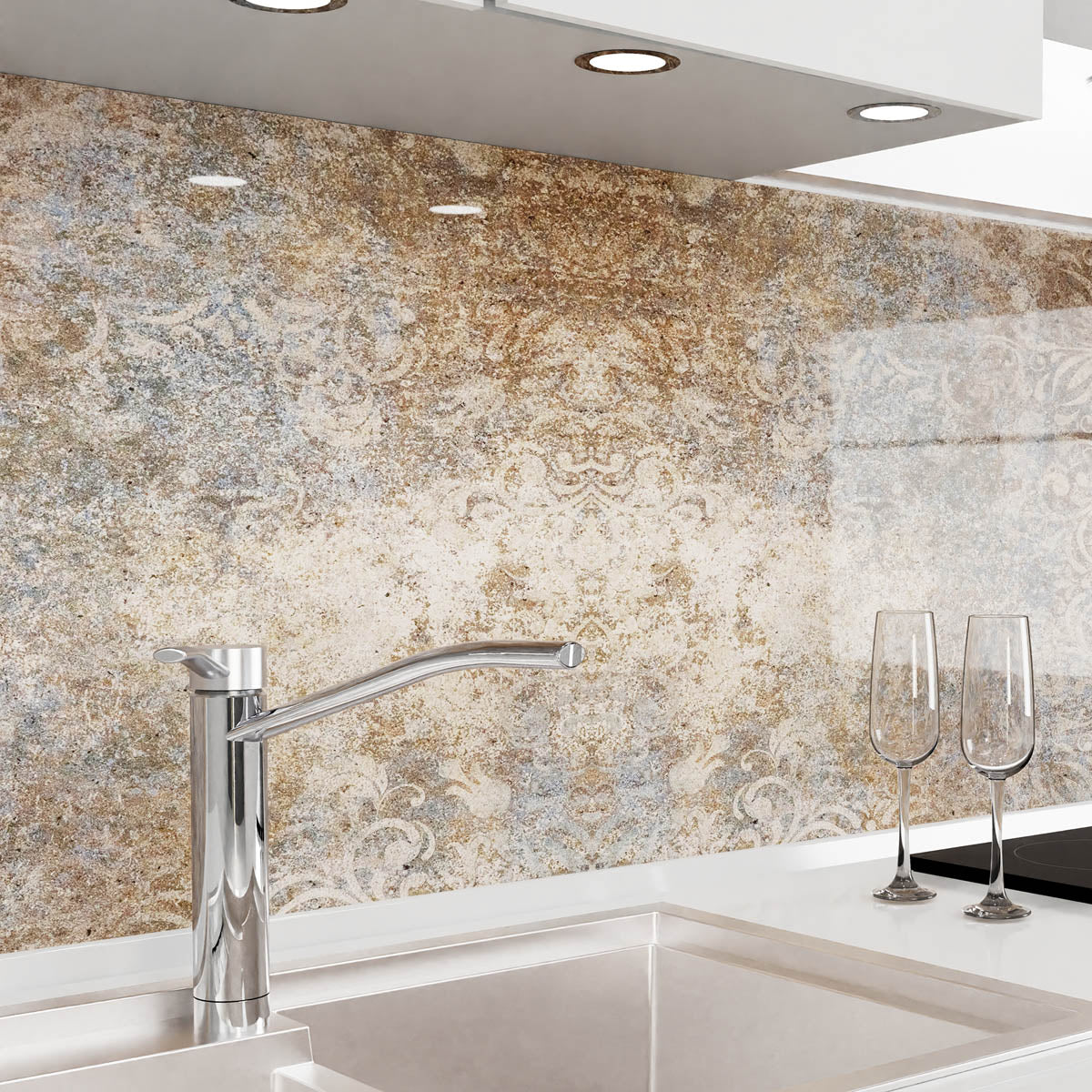 Küchenrückwand selbstklebend - Ornamente