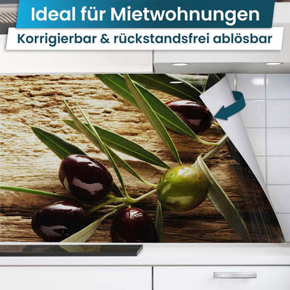 keuken achterwand zelfklevend - Olijven