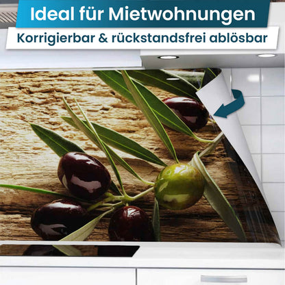 Küchenrückwand selbstklebend - Oliven