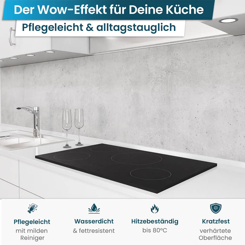 Küchenrückwand selbstklebend - Beton