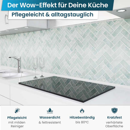 Küchenrückwand selbstklebend - Fischgräten