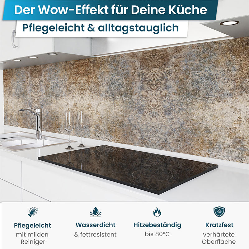 Küchenrückwand selbstklebend - Ornamente