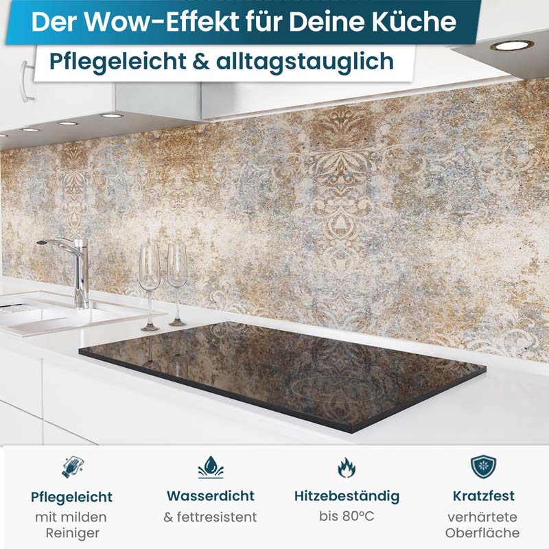 Küchenrückwand selbstklebend - Ornamente