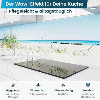 revestimiento para cocina - Playa del mar Báltico