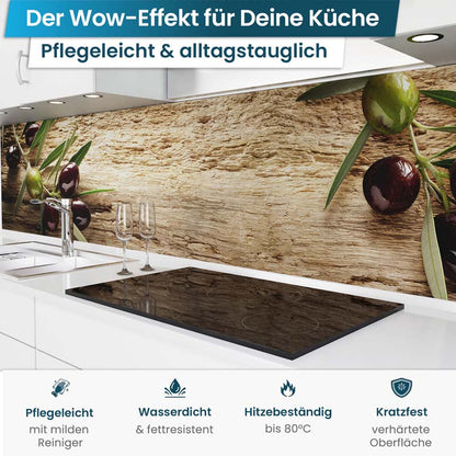 keuken achterwand zelfklevend - Olijven