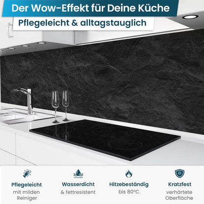 crédence de cuisine adhésive  Ardoise