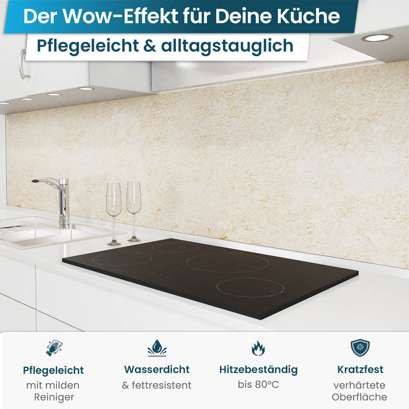 Küchenrückwand selbstklebend - Sandstein